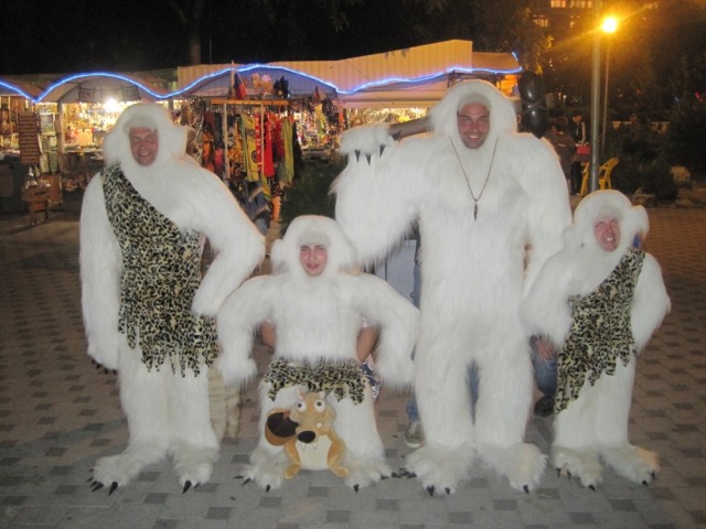 мы белые и пушистые