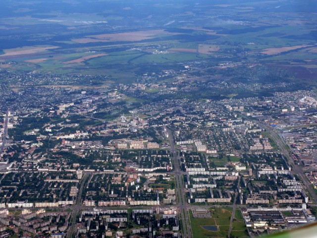 Город Витебск. Зеленый довольно