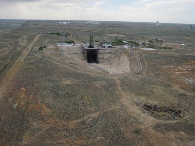 Гагаринский старт. Байконур, Казахстан