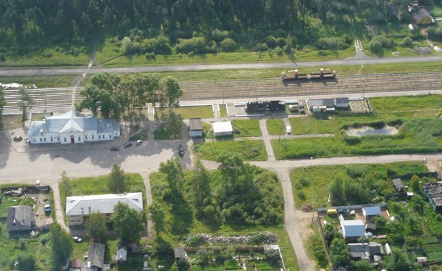 Паровоз в Угличе