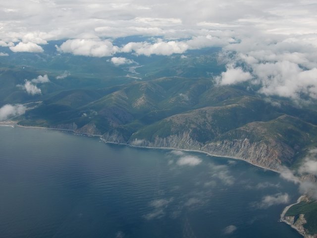 Пейзаж не радует разнообразием, но всё же мы едем домой!