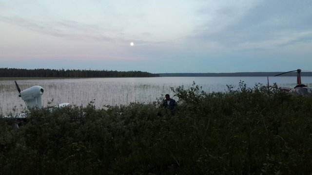 Час ночи. Или полярного дня.