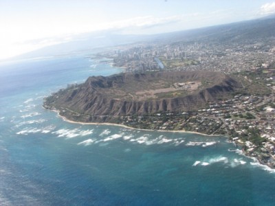 часть пути до Diamond Head позади